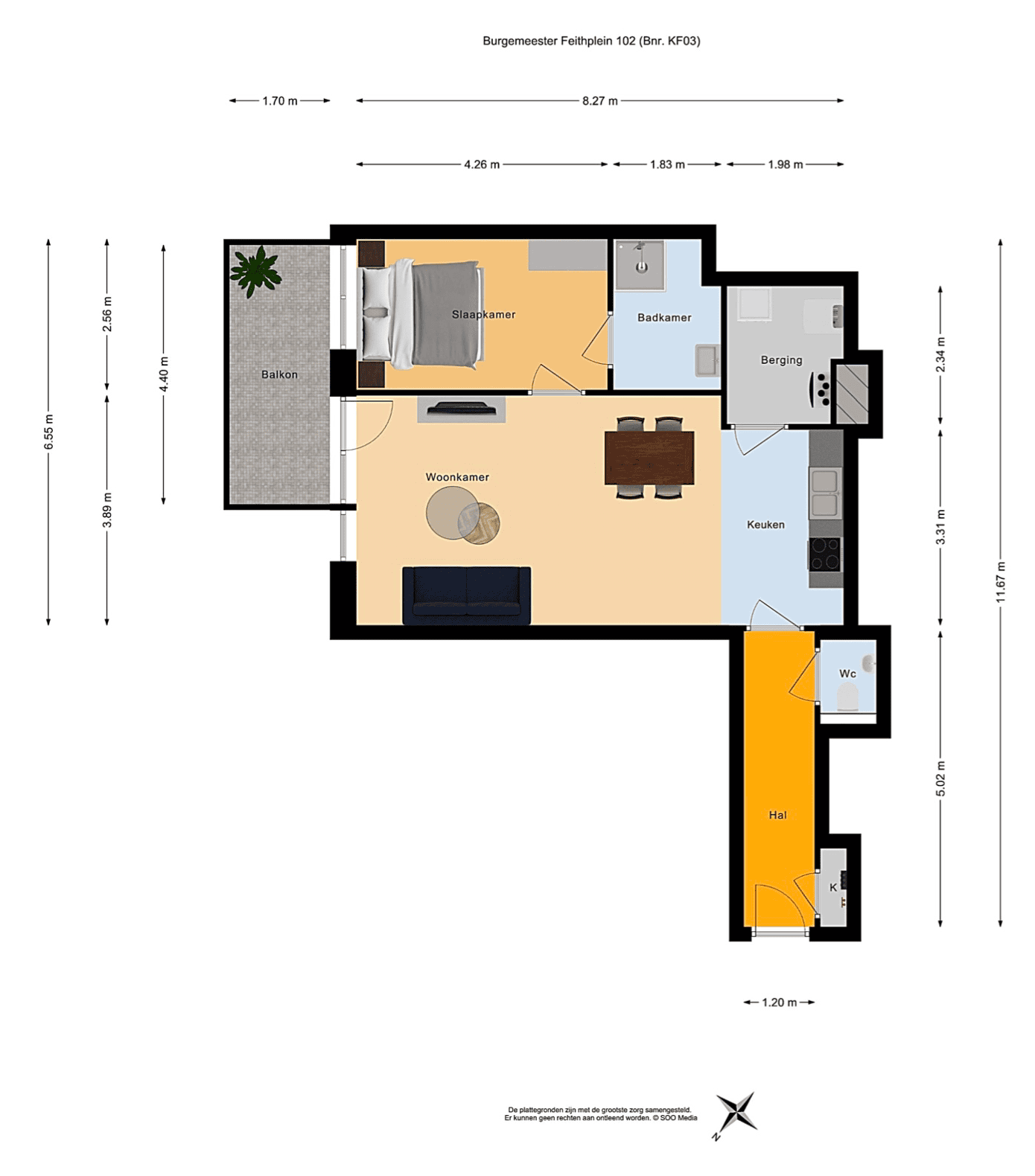 apartment in Voorburg