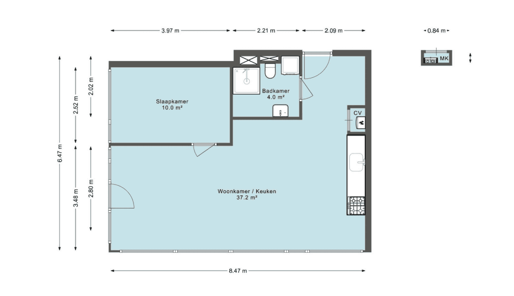 apartment in Zoetermeer