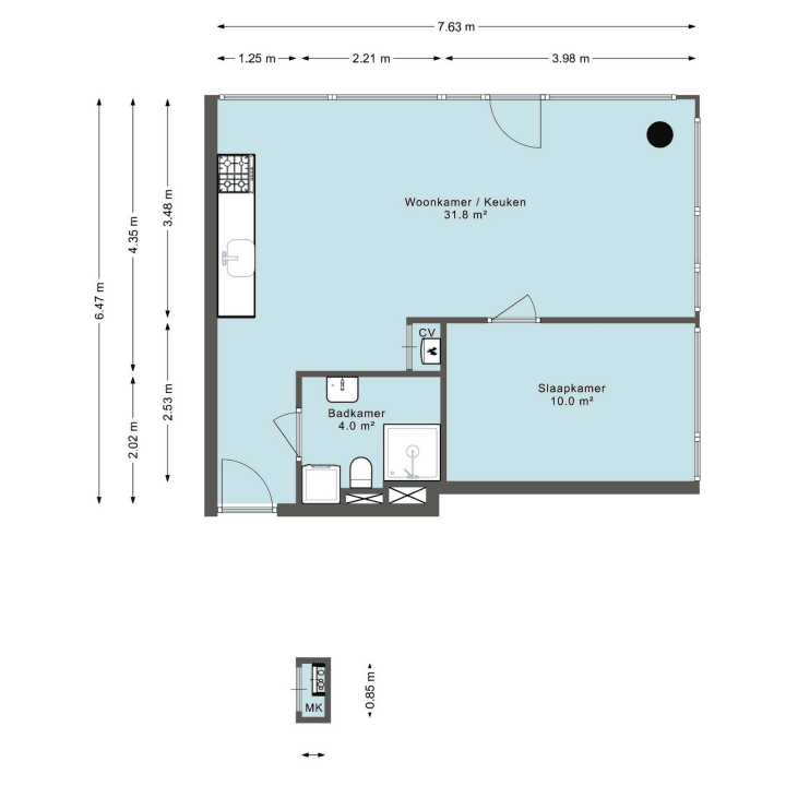 apartment in Zoetermeer